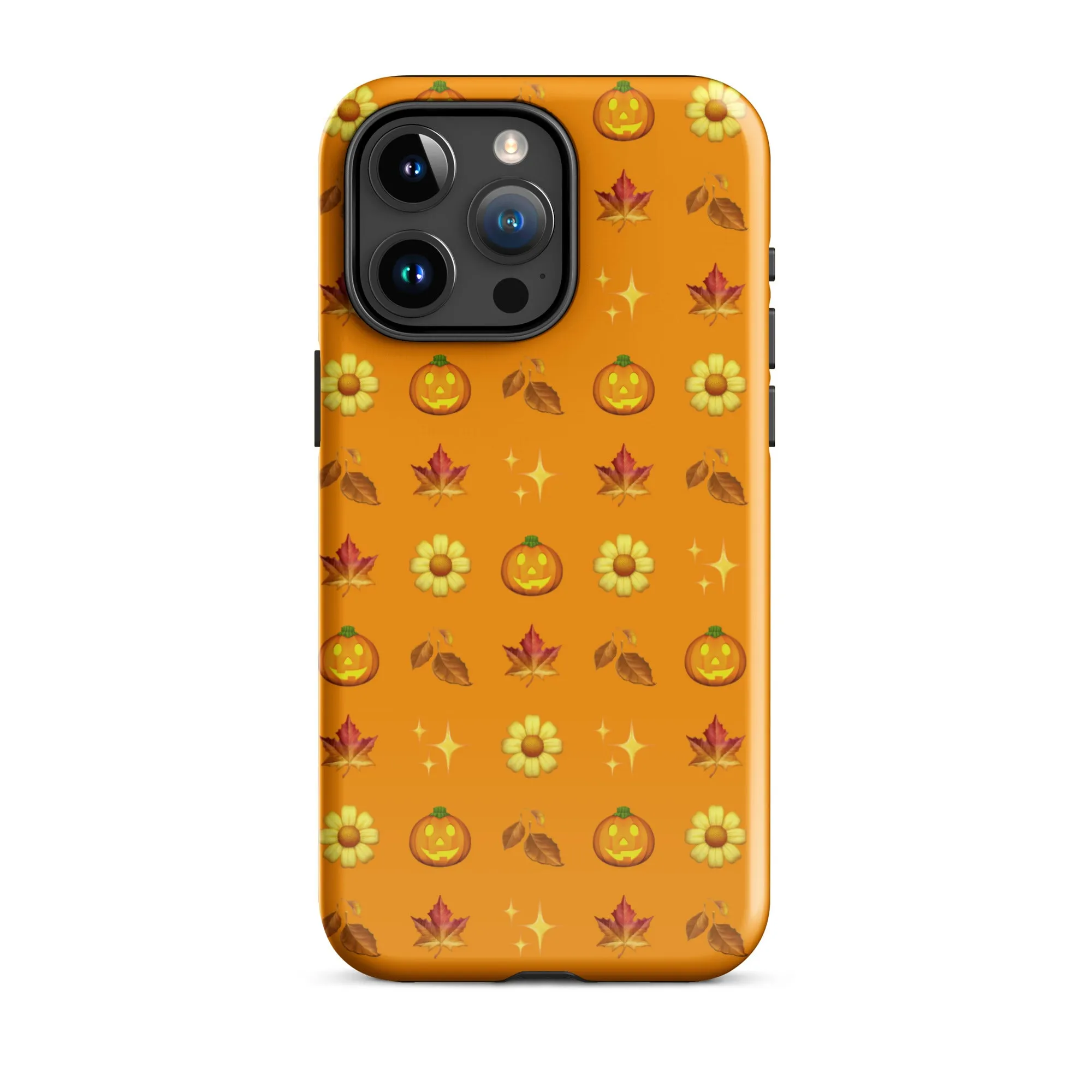 Autumn fall pattern iPhone case